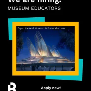We are seeking passionate Emirati professionals to fill positions on the Interpretation (Experience) Team at Zayed National Museum. 

Successful candidates will be based in Abu Dhabi, at the heart of Saadiyat Cultural District, and will be responsible for delivering engaging and informative programs for a wide variety of audiences. 

A minimum of 2 years of experience designing and leading educational workshops in a cultural setting is essential, along with fluency in English and Arabic.

If you’re dedicated to ensuring that interpretive experiences are inclusive and accessible, this is the perfect opportunity to be part of a team providing world-class cultural experiences.

To read the full job description and apply, visit our website’s “Opportunities” section or click the link in bio!

#BLRWORLD #SimplyBrilliantPeople #VisitorExperience #UAECareers #CulturalCareers #ZayedNationalMuseum #InAbuDhabi