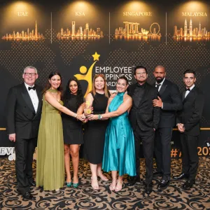 At the Employee Happiness Awards UAE 2026, BLR WORLD took home Gold for “𝗕𝗲𝘀𝘁 𝗪𝗼𝗺𝗲𝗻 𝗶𝗻 𝗟𝗲𝗮𝗱𝗲𝗿𝘀𝗵𝗶𝗽 𝗣𝗿𝗼𝗴𝗿𝗮𝗺,” a milestone that speaks to who we are.

For us, female leadership isn’t a program that sits beside the business. It starts at the top and runs through everything we do: attracting the talent that joins us, growing the talent that stays, and supporting the wellbeing of the talent that leads us. That’s the full lifecycle, and it’s core to our values.

A special thank you to our Senior Executive Team, for supporting, inspiring and empowering the women in our team, and all of us at BLR WORLD, to thrive in what we do.

Achieved together. Celebrated together. ✨

#BLRWORLD #SimplyBrilliantPeople #EHAUAE2026 #EmployeeHappinessAwards #WomenInLeadership